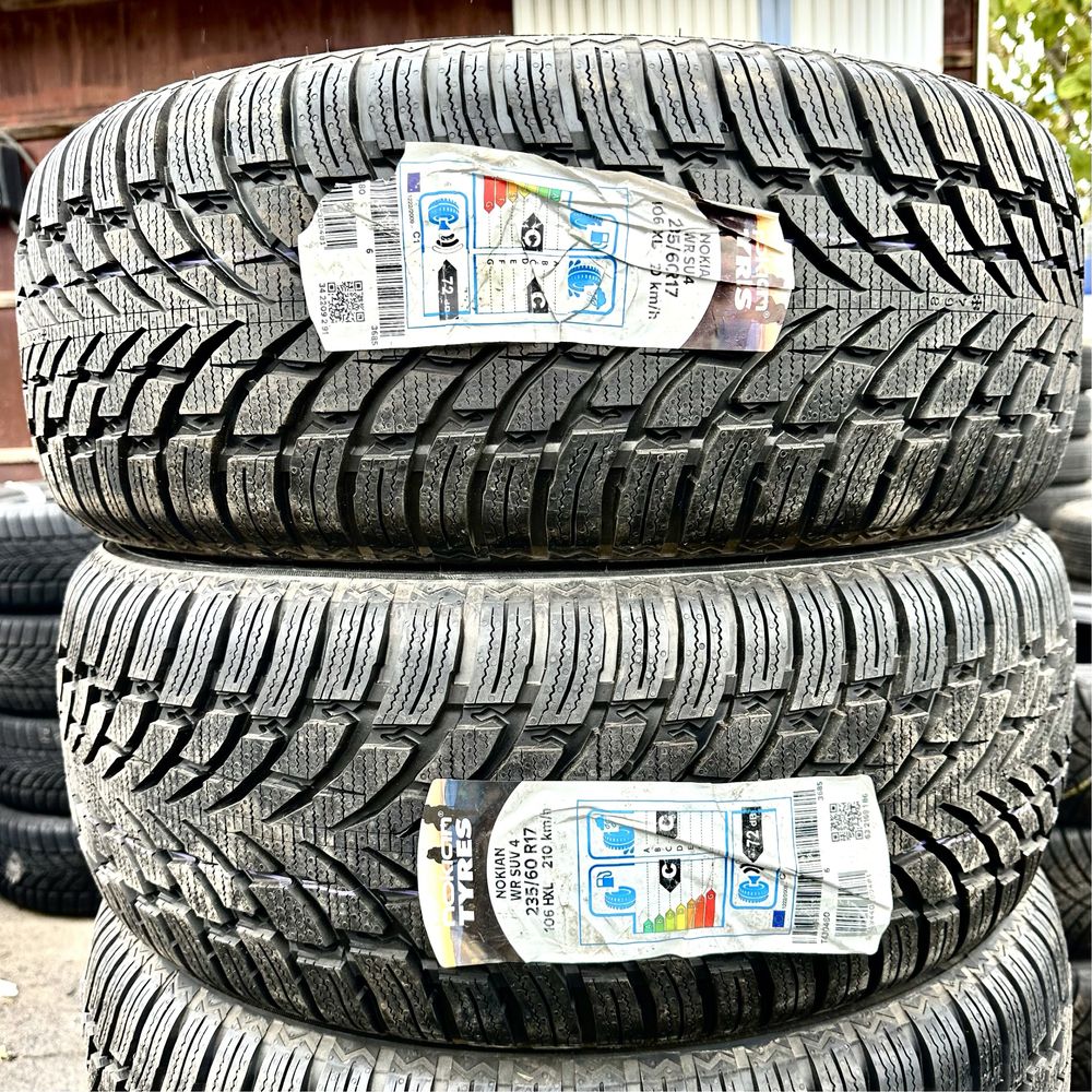 235/60/17 Nokian WR SUV4 | НОВЫЕ | зимние шины