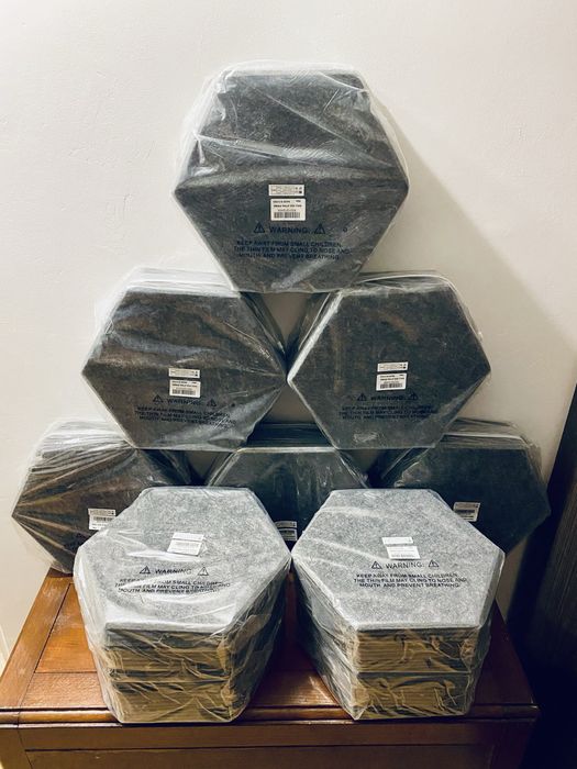 NOWE Panele akustyczne dzwiekowe do studia domu firmy KOLOR SZARY