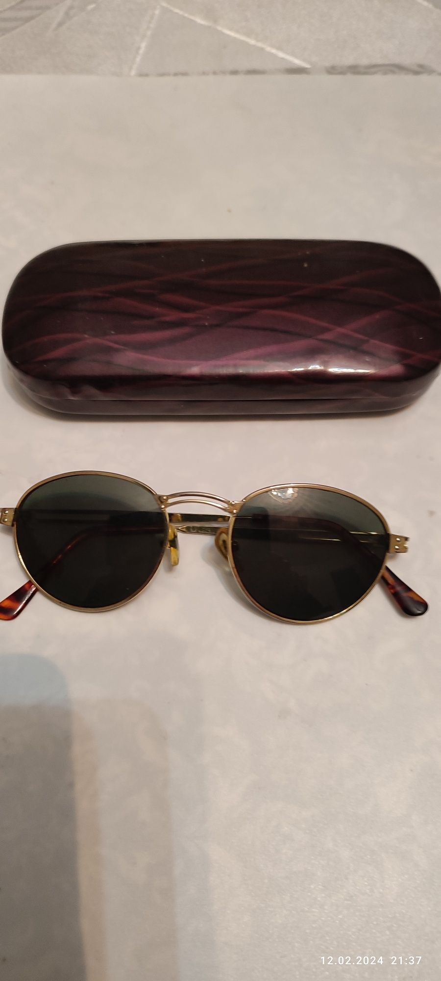 Stare okulary przeciwsłoneczne korekcyjne