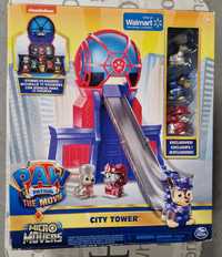 Nowa zabawka Psi Patrol - Wieża City Tower z trzema figurkami