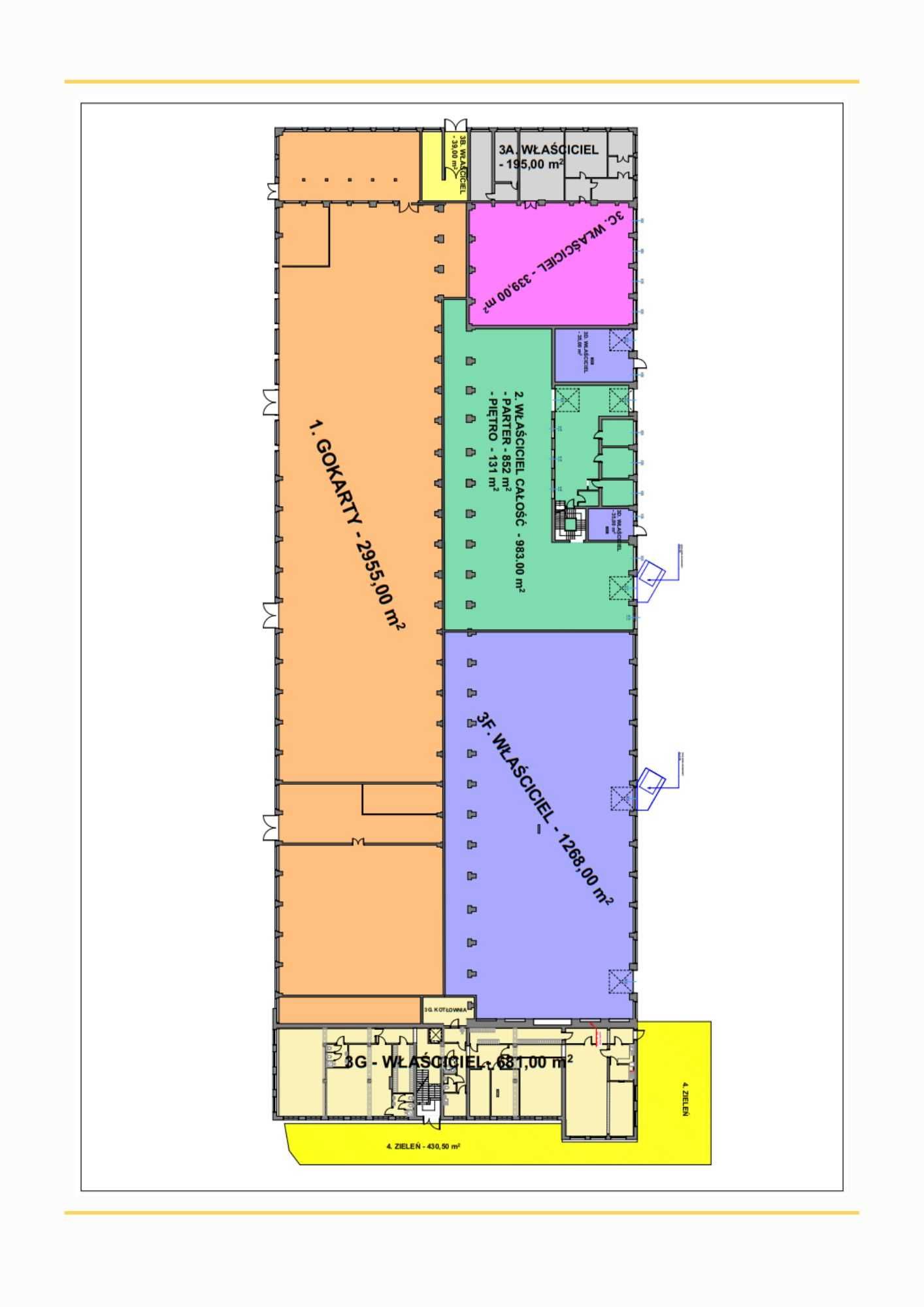 Hala przemysłowo-magazynowa z rampą o powierzchni 784,1 m² + biura