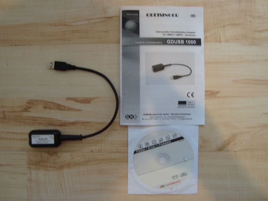 Greisinger GDUSB 1000 Adapter USB do pomiaru ciśnienia NOWY!