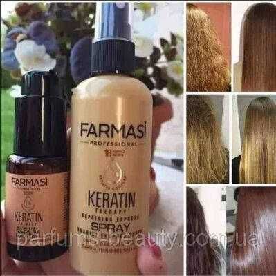 Продам набір шампунь і маска для волосся з кератином