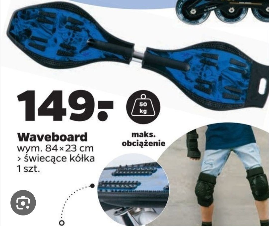 Waveboard ruchoma deskorolka