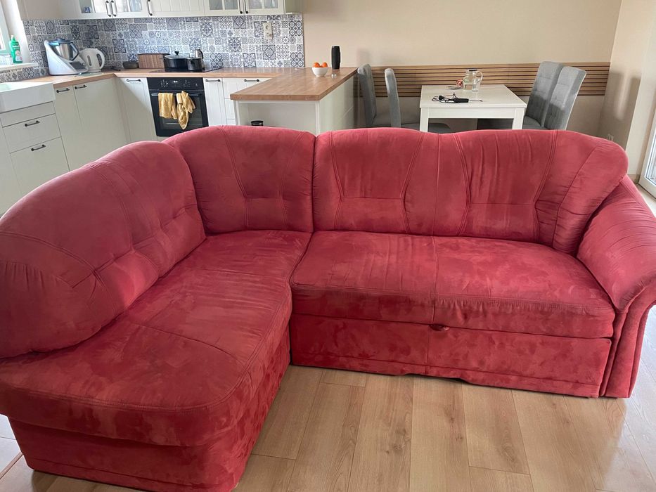 Narożnik z funkcją spania