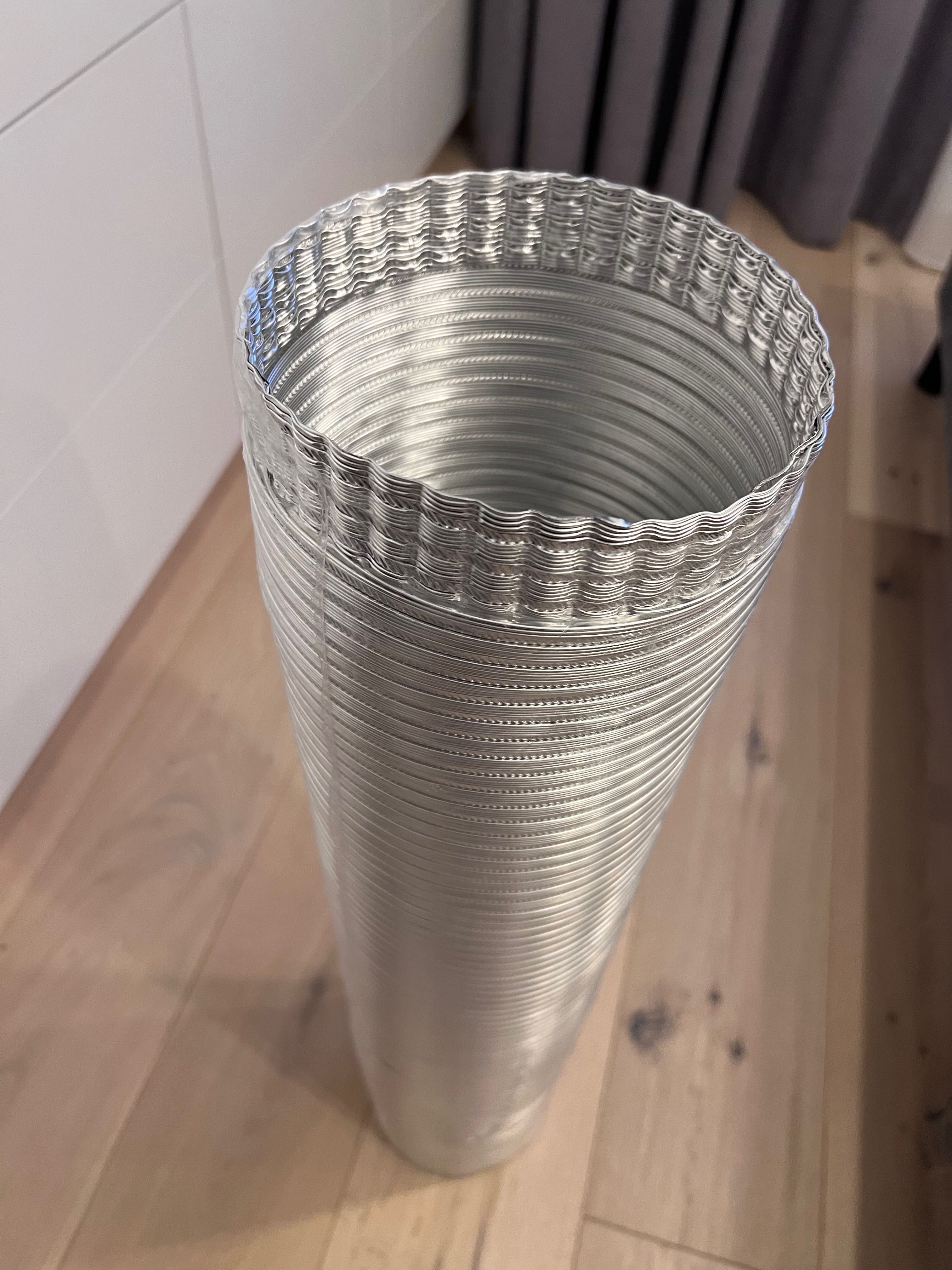 IKEA NYTTIG TUB 150 Rurka zginana do okapu Rura 80cm