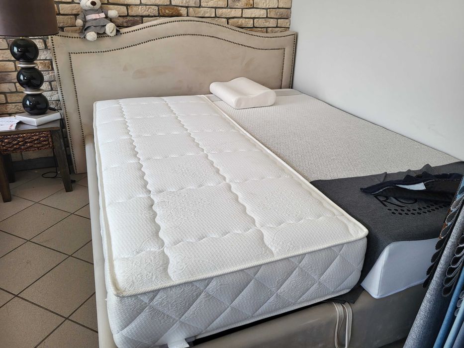 Łóżka tapicerowane , włoskie  tkaniny