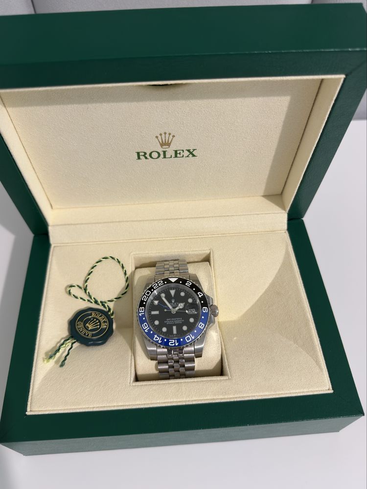 Rolex GMT Batman Style Watch – Jubilee Bracelet