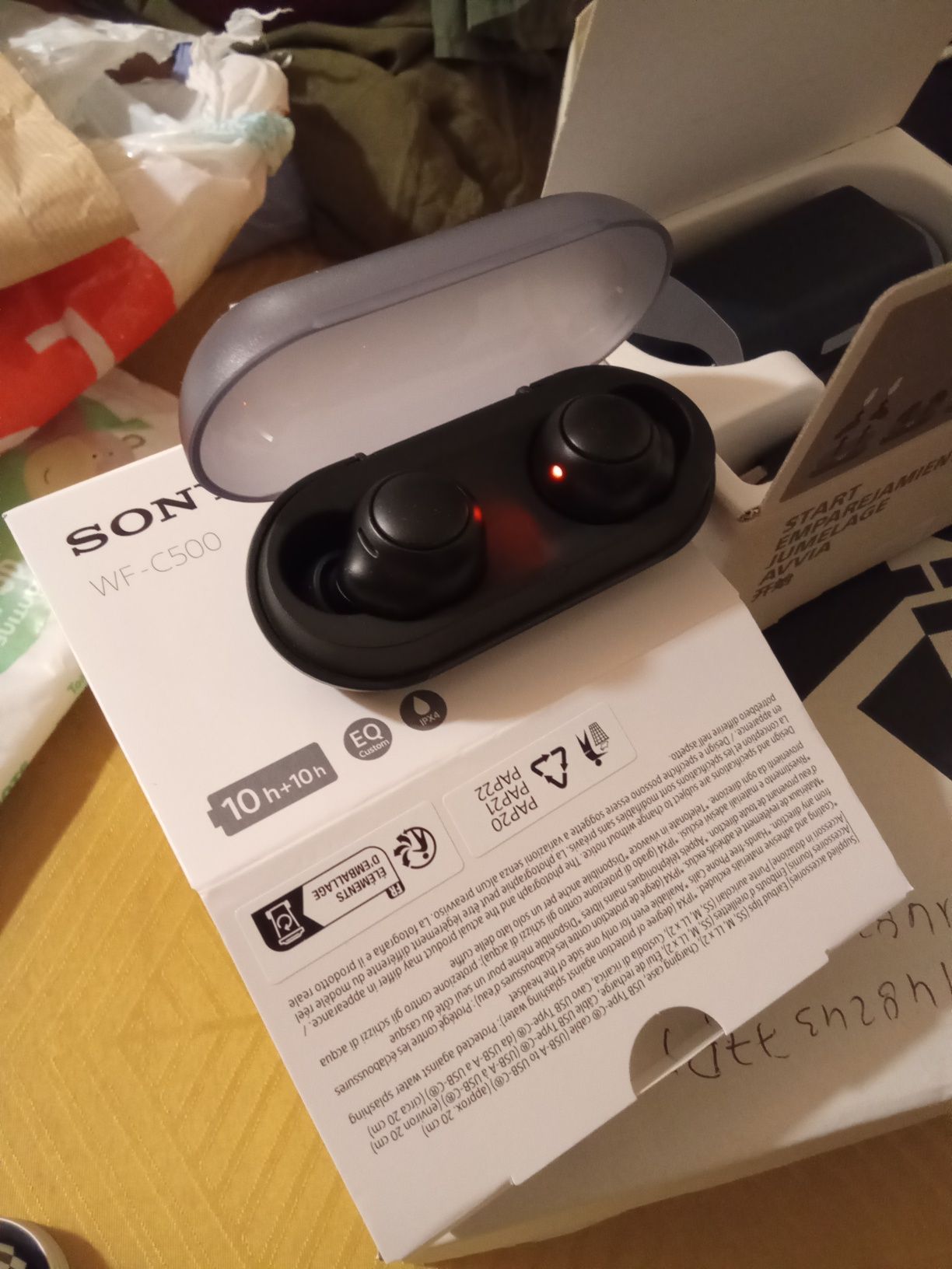 Auriculares bluetooth Sony WF-c500