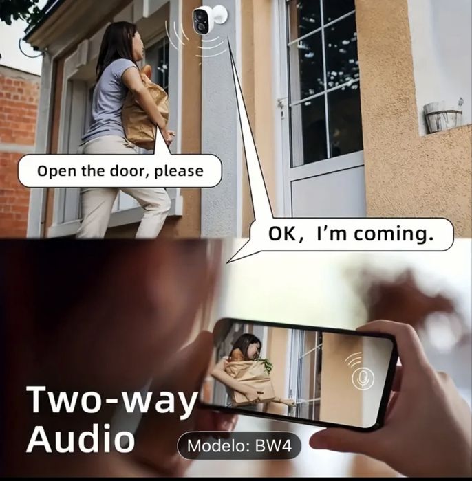 4 cameras witeless à prova de agua wirelless novas