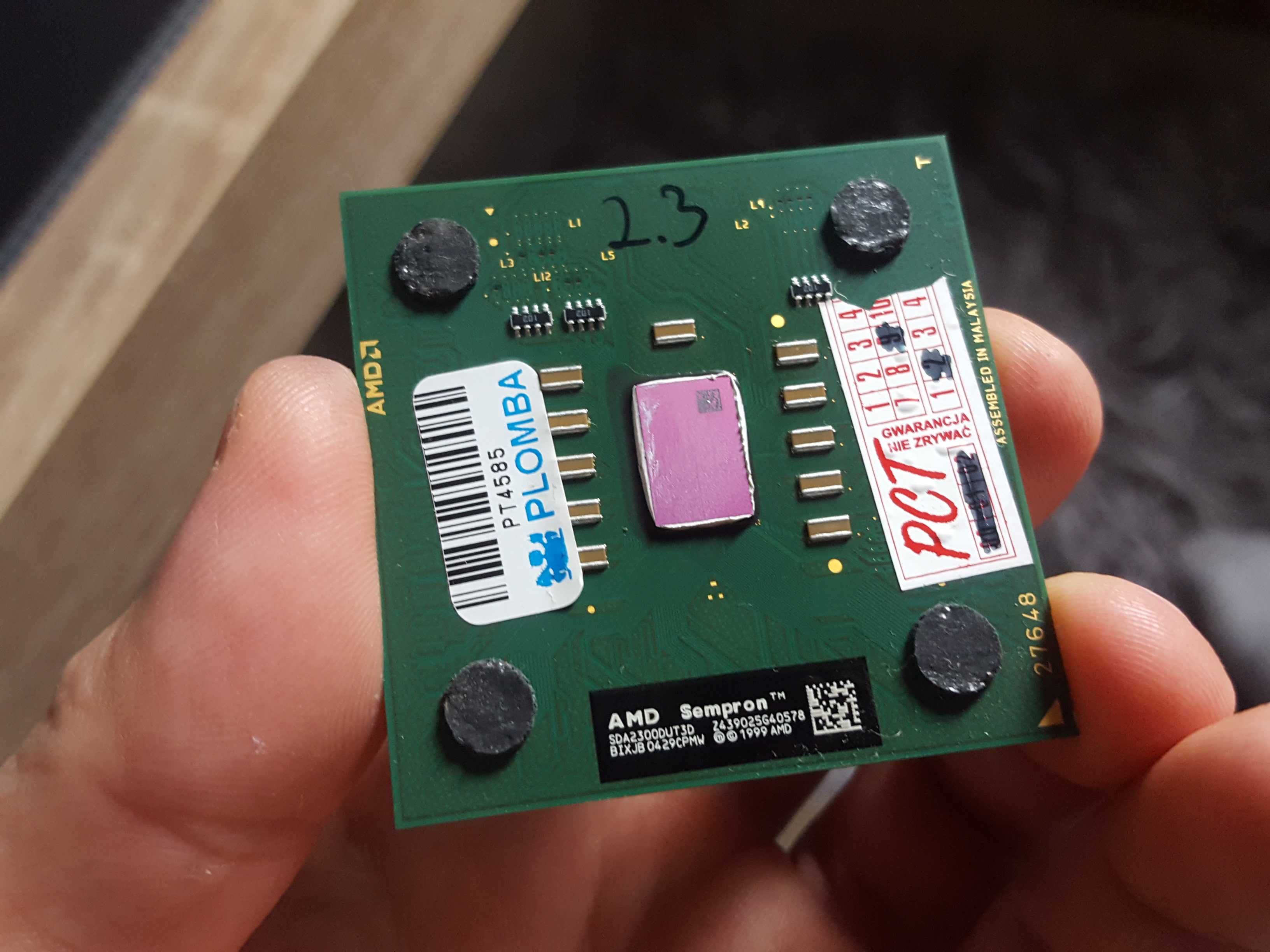 Procesor AMD Sempron 2300+ SDA2300DUT3D AMD Socket 462