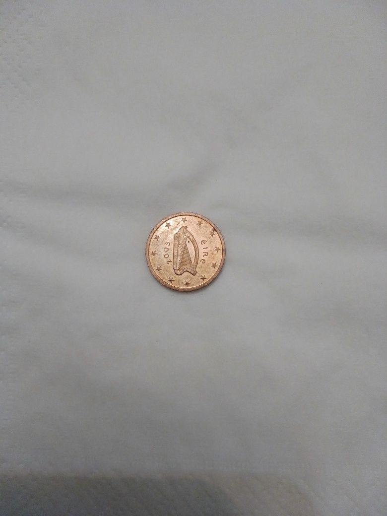 Moeda 2 cêntimos muito rara ou unico
