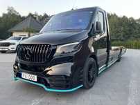 Mercedes sprinter W907 Kegger Amg low race+ pomoc drogowa autolaweta