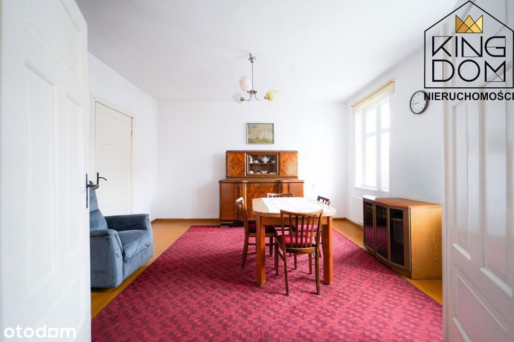 Duże 3-pokojowe mieszkanie z garażem i ogródkiem