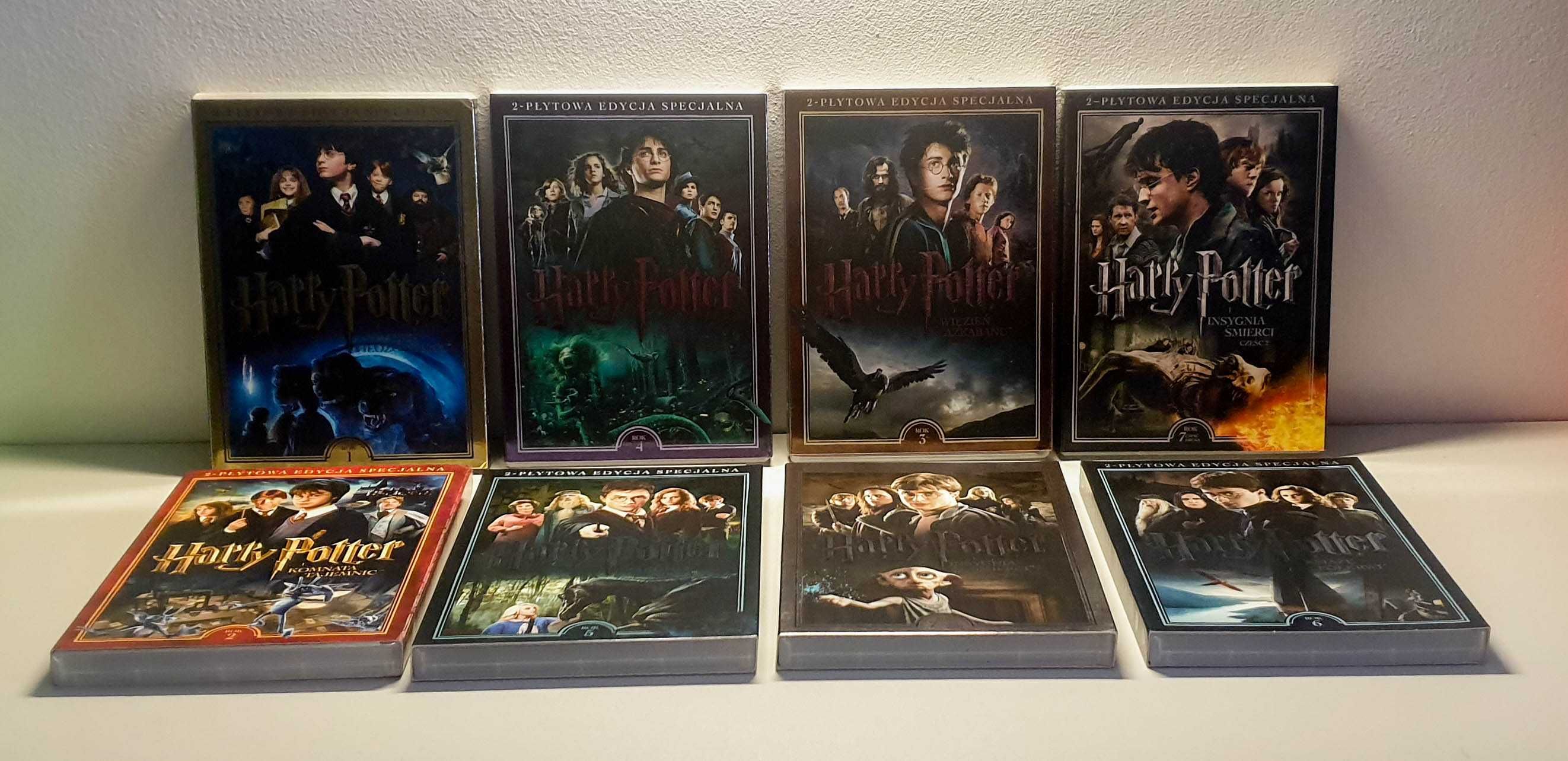 Harry Potter 8 filmów 16 DVD Wyd.Kolekcjonerskie