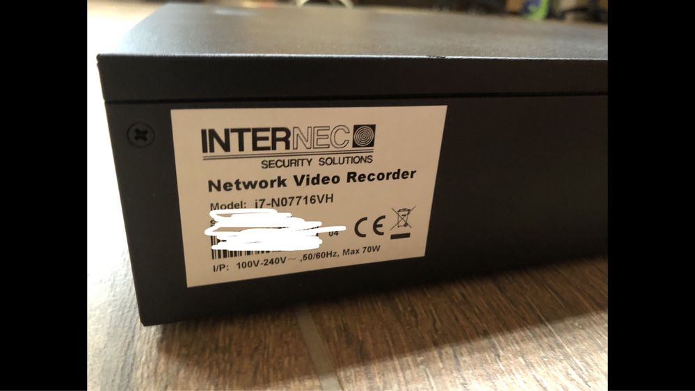 Rejestrator Internec i7-N07716VH NVR 16 kanałów IP
