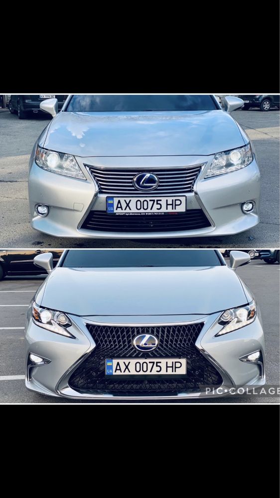 Бампер Lexus es 2015/2016/2017