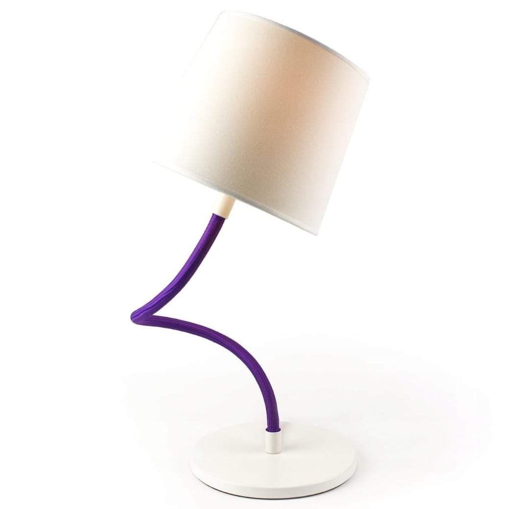 Lampka nocna, na biurko z elastyczna nóżką