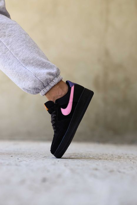Кросівки Nike Air Force 1 Low Black Pollen Rise premium