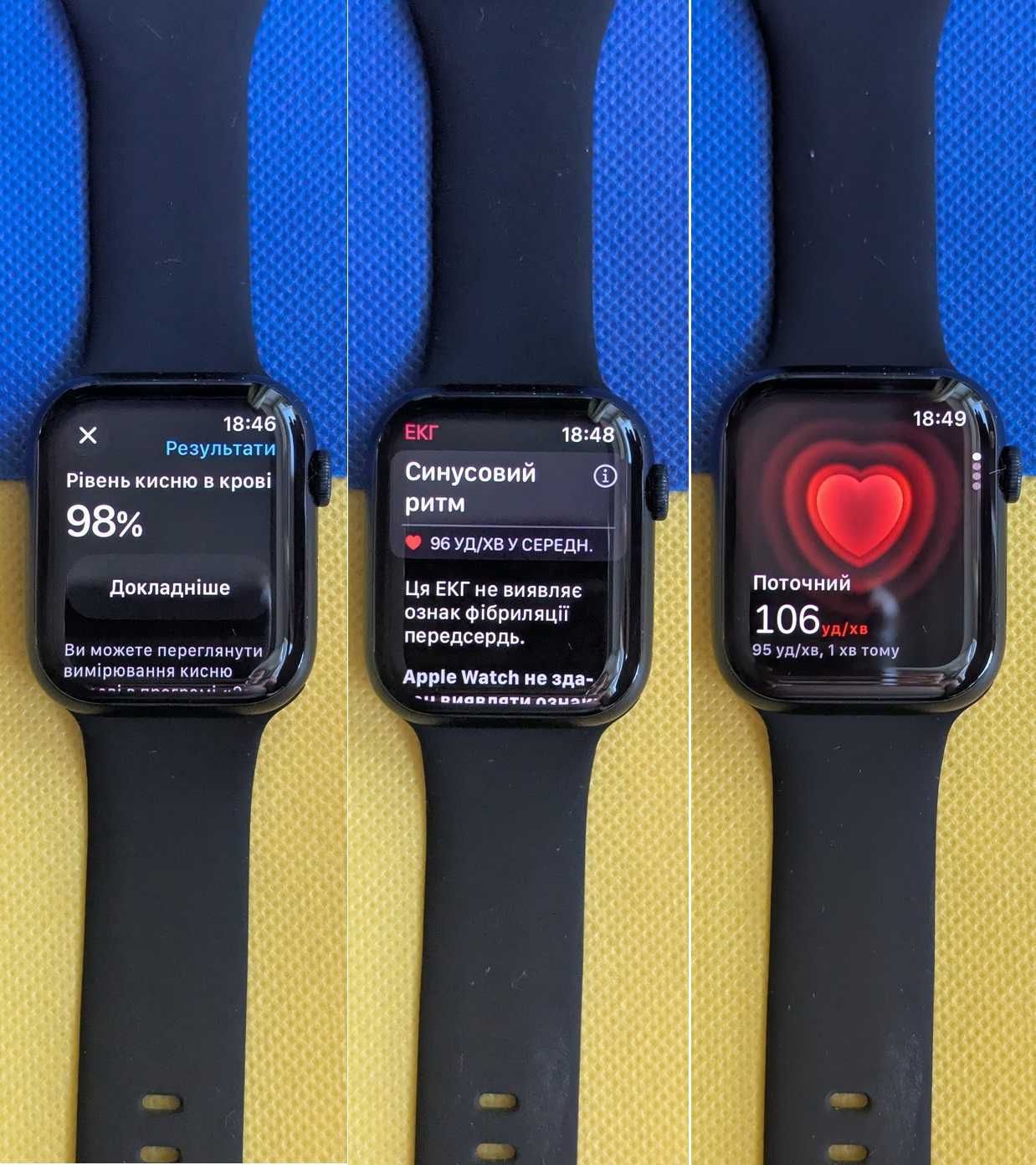 Вигідно Гарантія Батарея 95% Apple Watch 7 45 mm Midnight