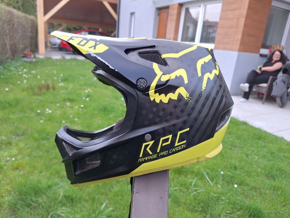 Kask fox rampage pro carbon RPC MIPS M 58-59cm
