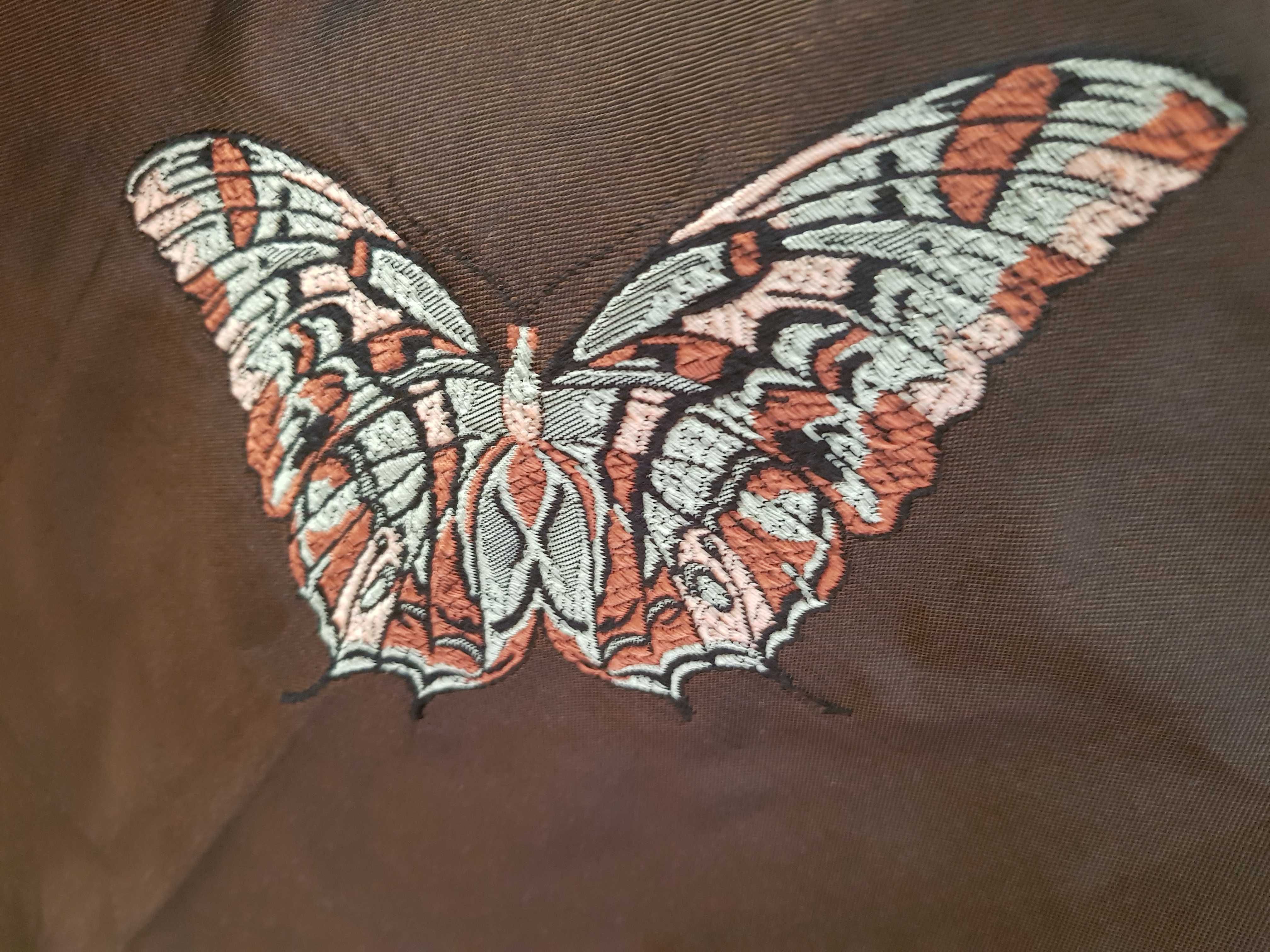 Ważki motyle zaslona lub obrus 130 x 125 cm.