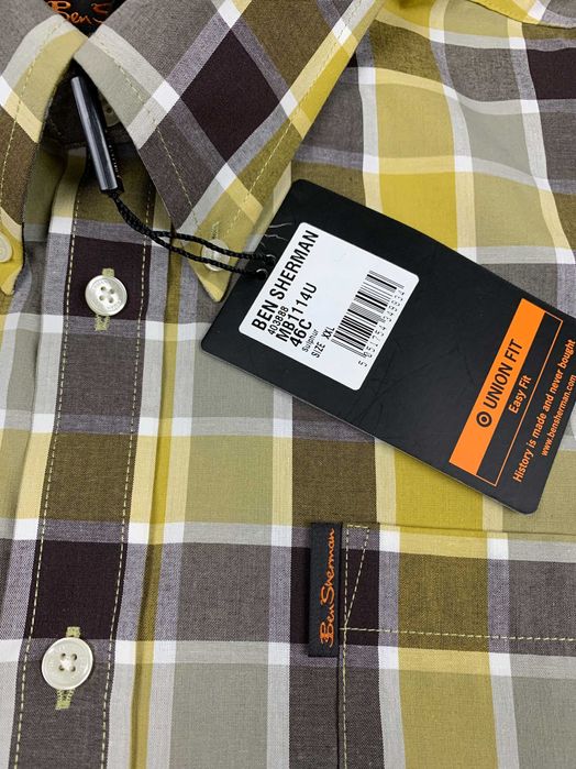 Чоловіча класична сорочка Ben Sherman Oxford XXL