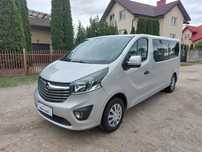 Opel Vivaro LONG, 9-osobowy, Polski salon, Nawiewy na tył.