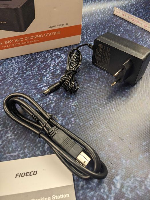 Док-станція FIDECO пристрій для клонування жорстких дисків