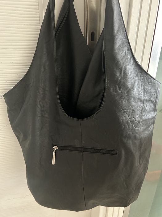 Сумка кожаная вместительная