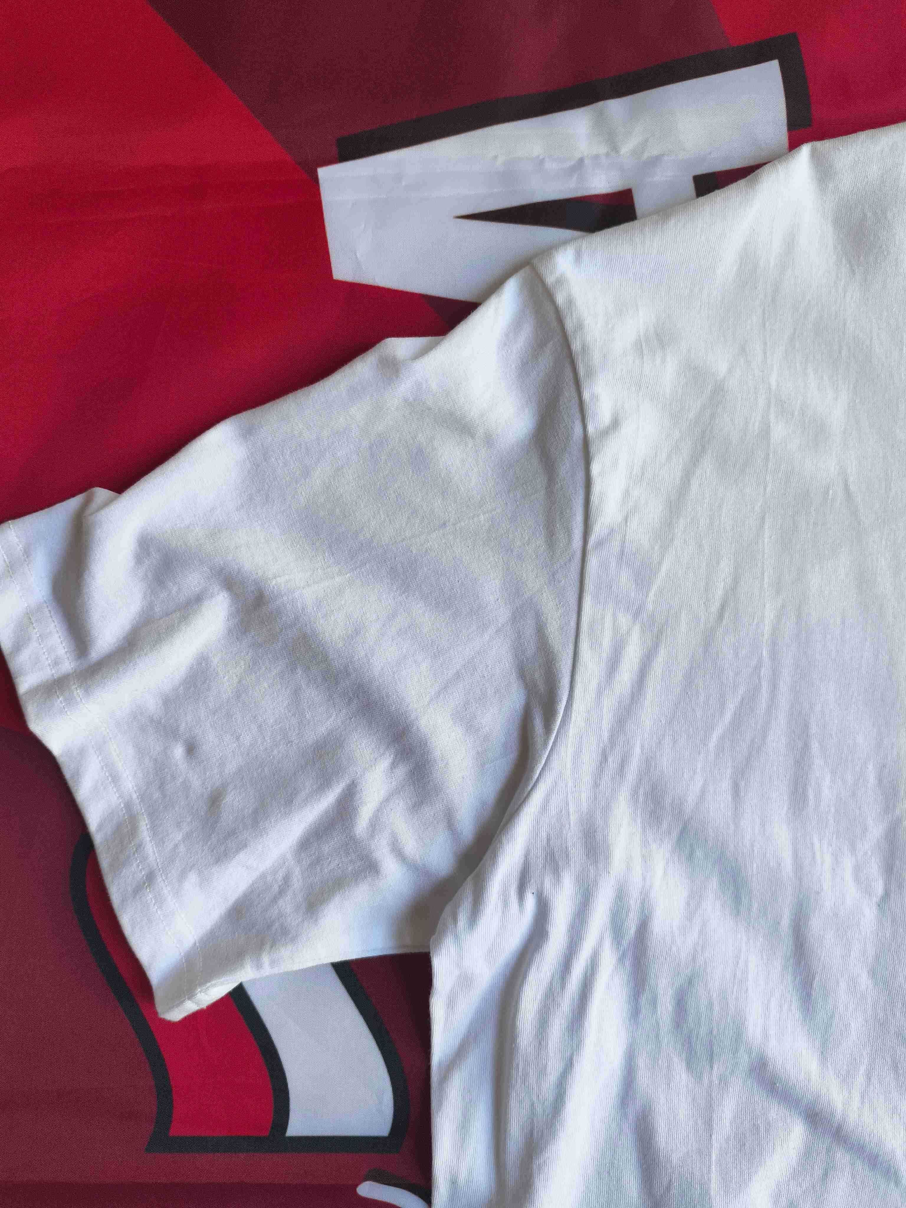 Stussy,Męska biała koszulka z nadrukiem letnim, rozmiar XL
