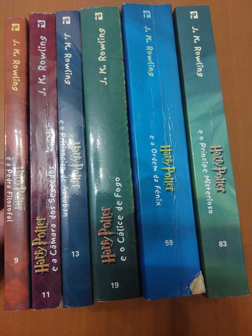 Livros Harry Potter