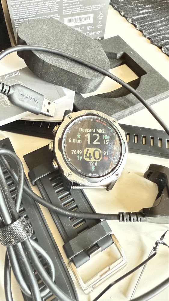 Garmin Descent Mk2 plus gratisy