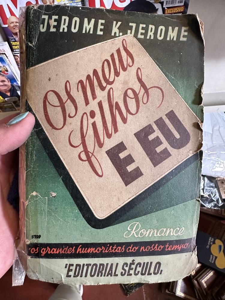 Livro os meus filhos e eu