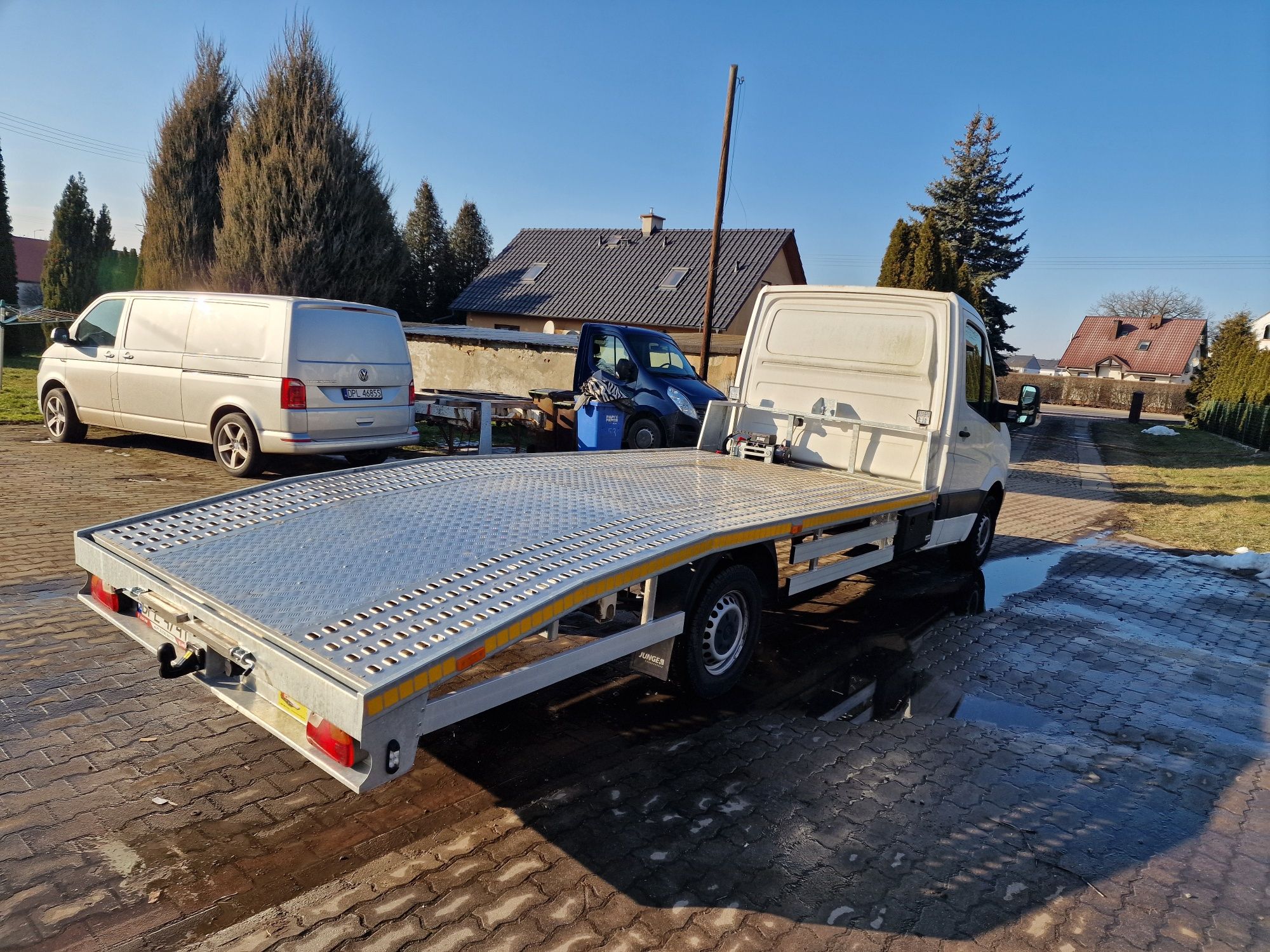 Autolaweta Volkswagen crafter. Pilnie.