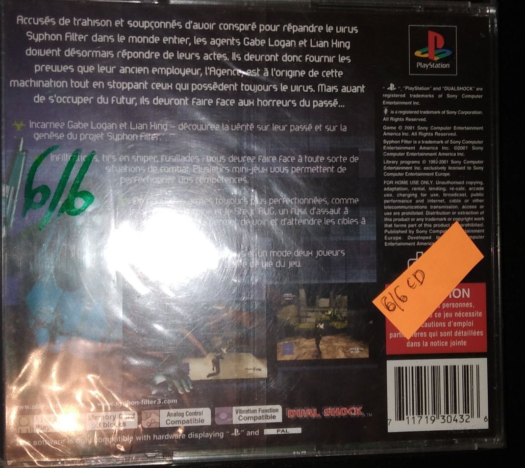 Syphon Filter 3 Psx