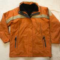 Куртка лыжная 2 куртки в одной, внутри вторая флисовая куртка на молни