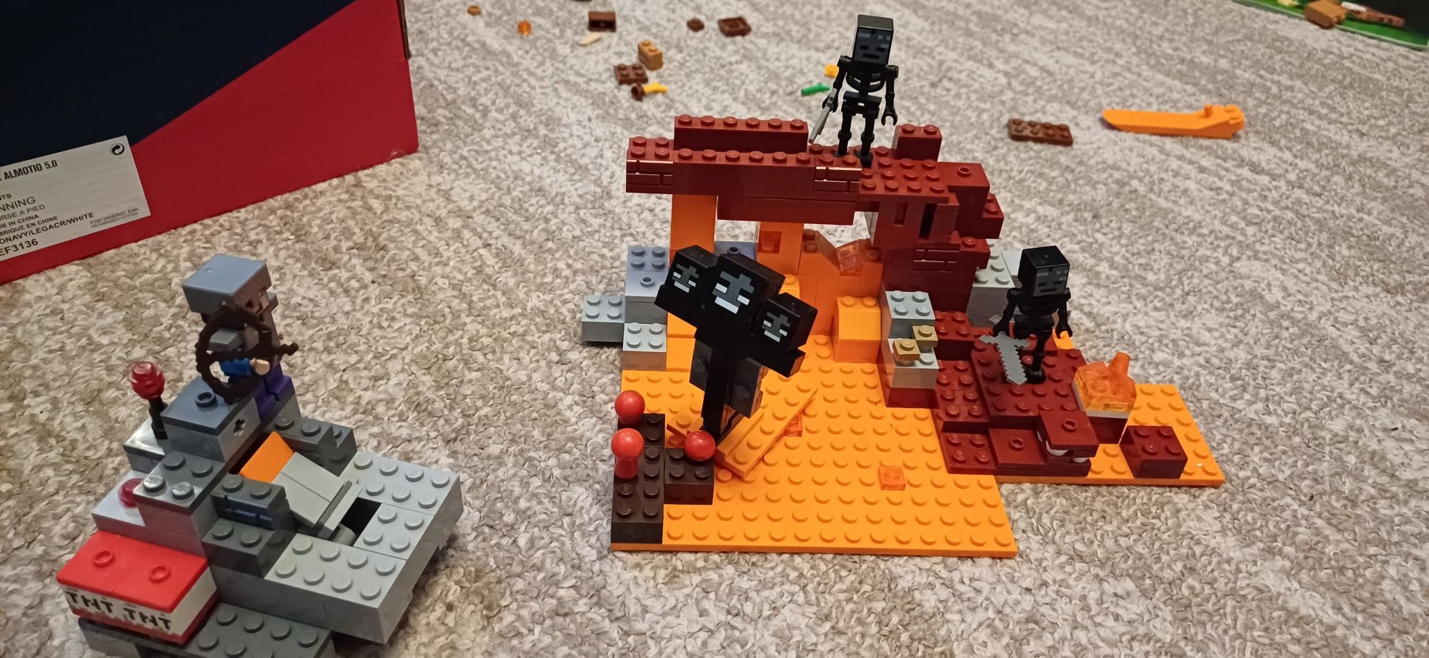 Lego minecraft 21126 wither. Netherowa twierdza