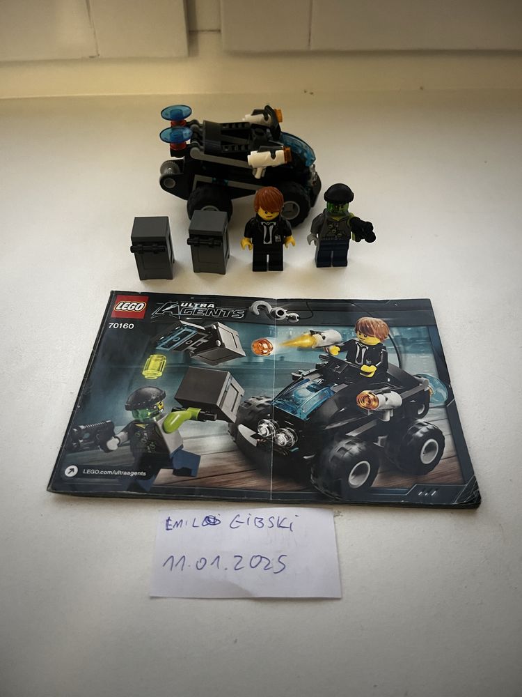 LEGO 70160 Ultra Agents Pościg quadem