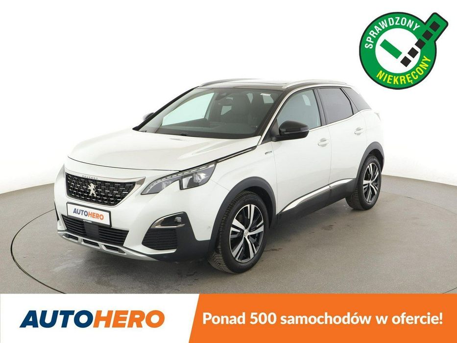 Peugeot 3008 GT-Line automat panorama virtual navi kamera grzane fotele półskóra