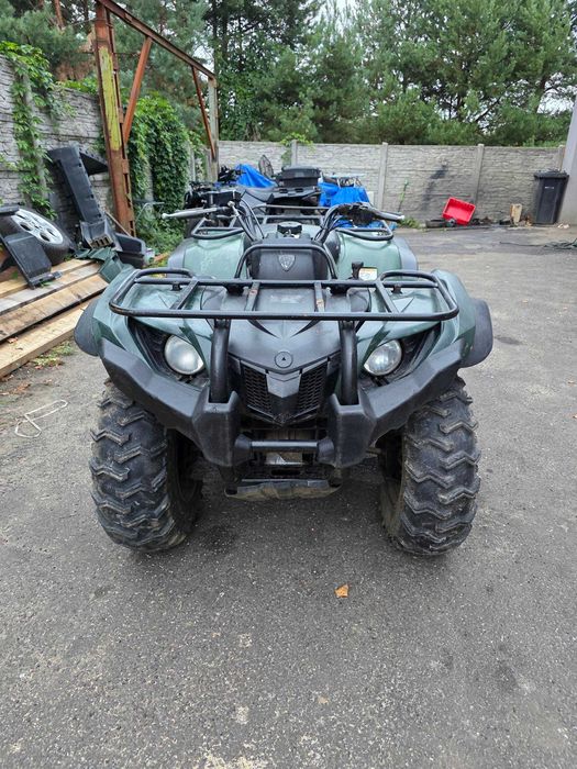 Yamaha Grizzly 450 IRS 4x4 Kodiak jezdzący uszkodzony silnik