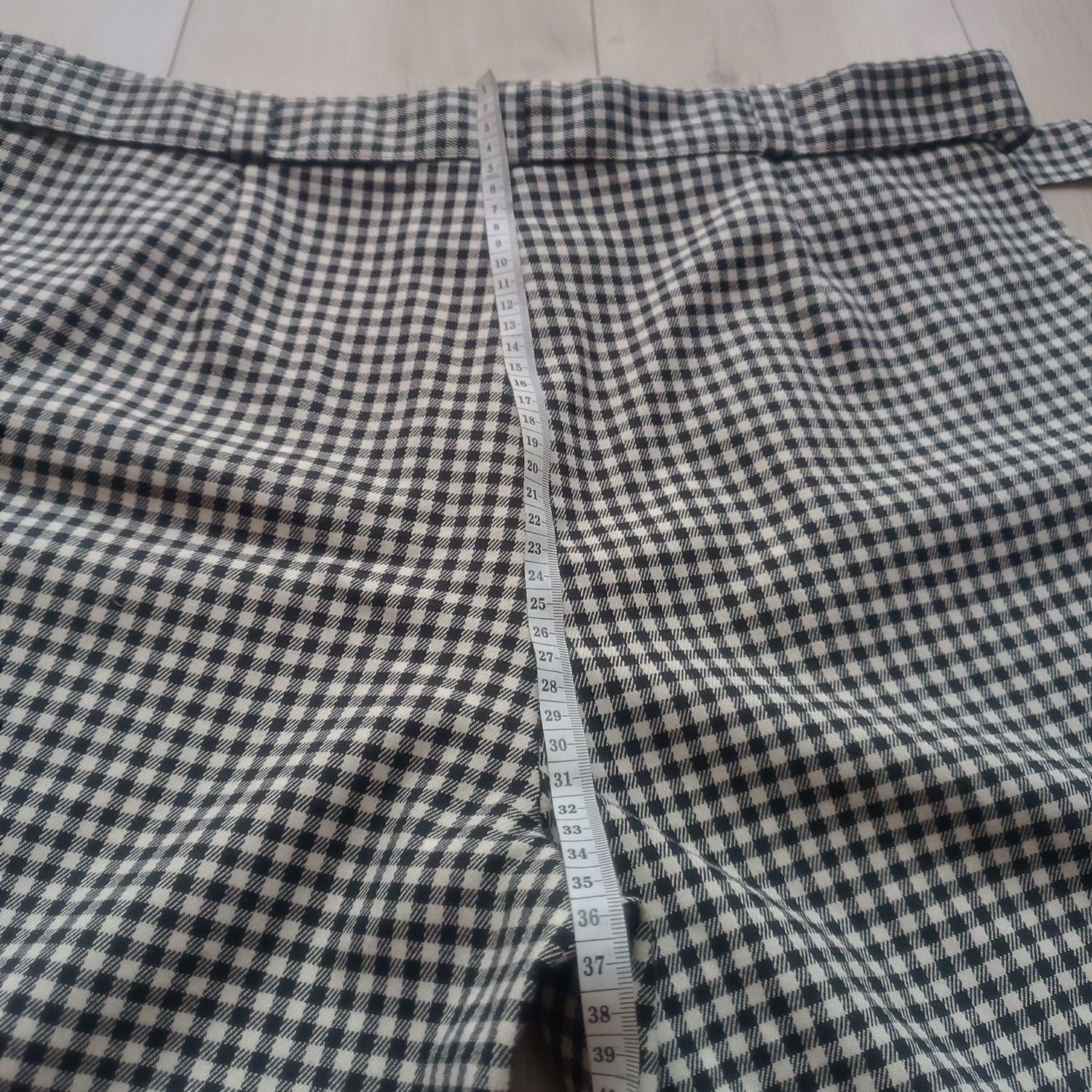 Spodnie krótkie spodenki szorty damskie krata f&f rozmiar 44 lato l