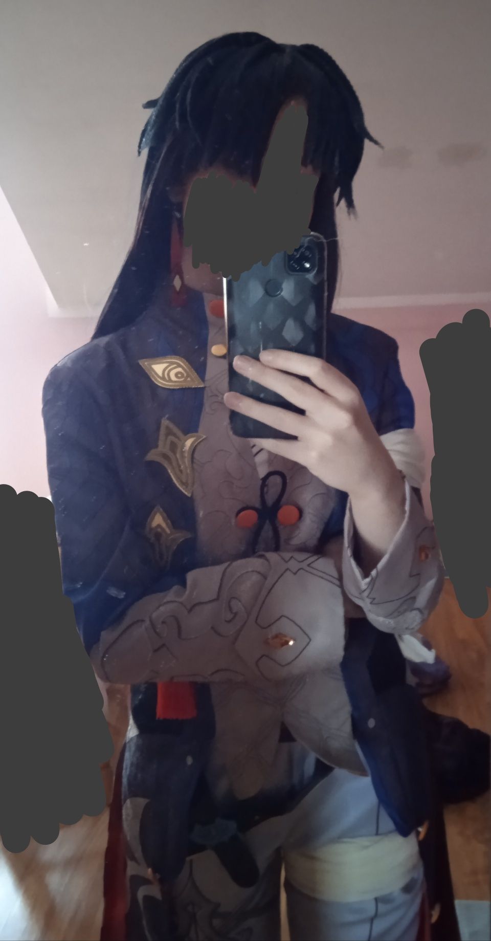 cosplay Blade Honkai Star Rail HSR, rozmiar S +peruka