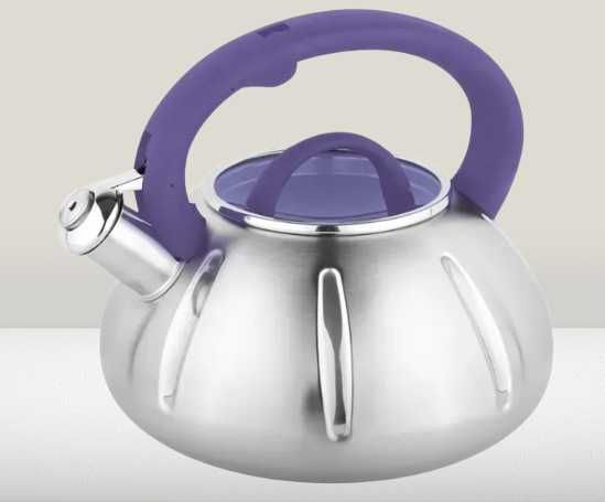 Чайник із нержавіючої сталі нержавейка 3 л зі свистком