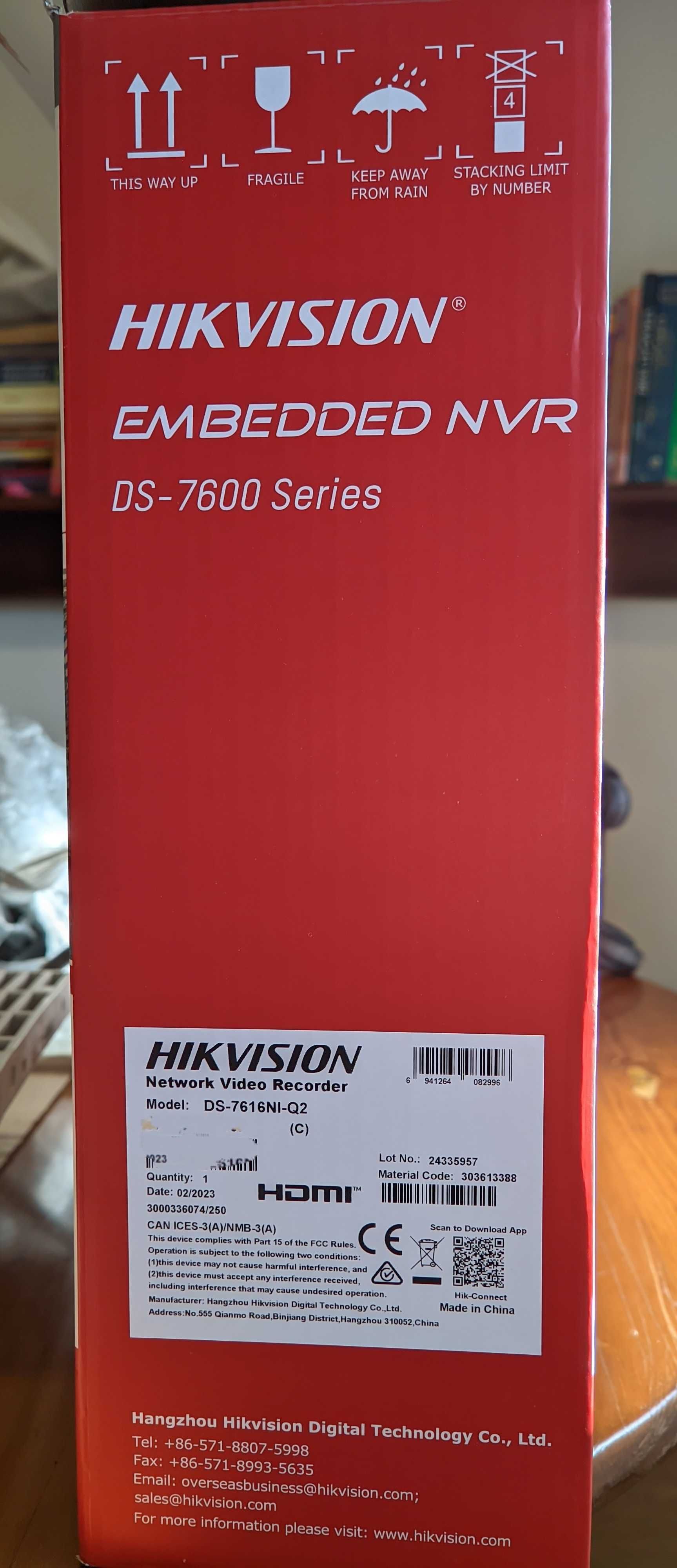 Hikvision NVR DS-7600