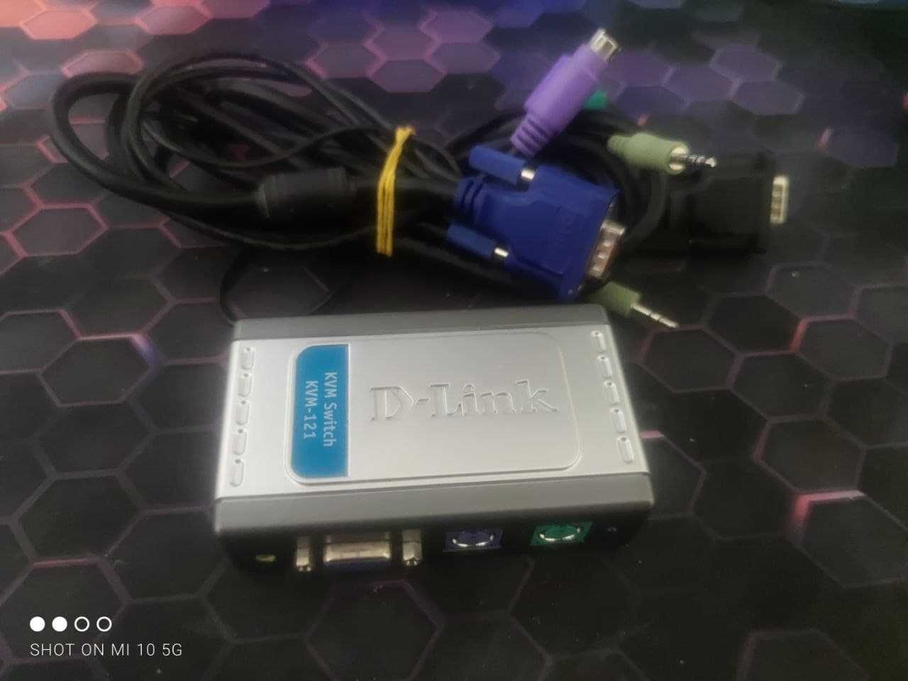 KVM переключатель D-Link KVM-121