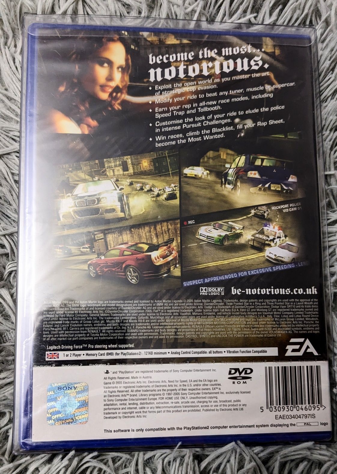 Need for Speed: Most Wanted PlayStation 2 Sealed