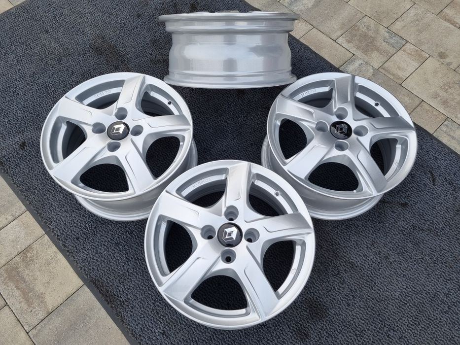 Renault 15" Alufelgi Nowe 4x100 Clio, Twingo, Captur, ZOE Modus Megane