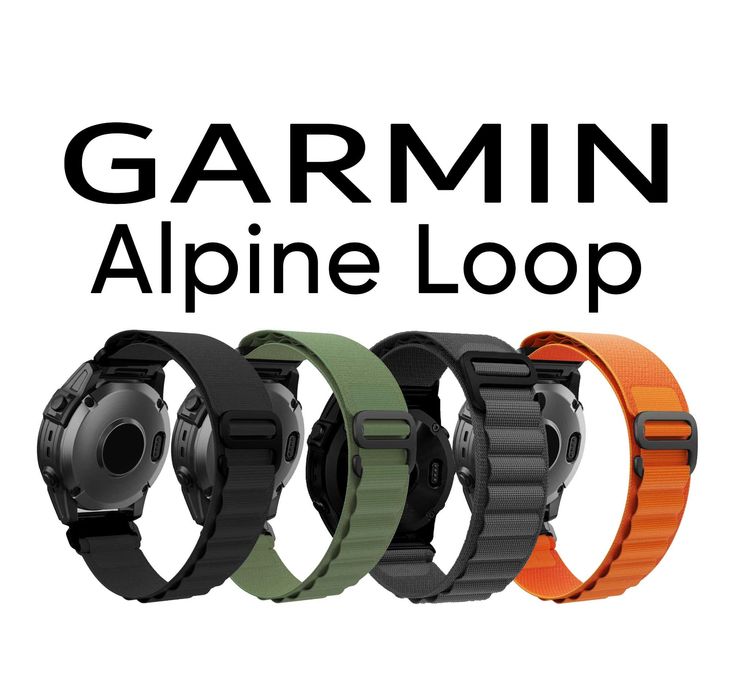 Ремешок для часов Garmin Fenix/Forerunner QuickFit 22, 26 мм Alpine
