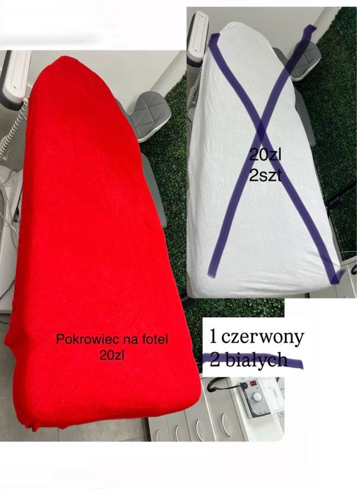 Pokrowiec na fotel kosmetyczny